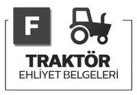 F Traktör Ehliyeti